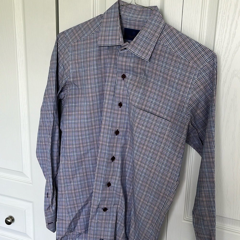 David Donahue Long Sleeve Button Up Shirt